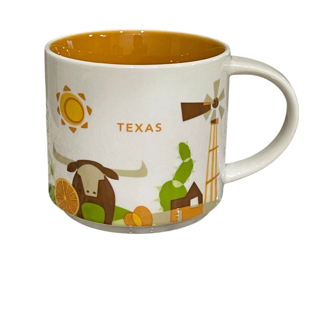 Starbucks You Are Here Texas Collector's Mug
